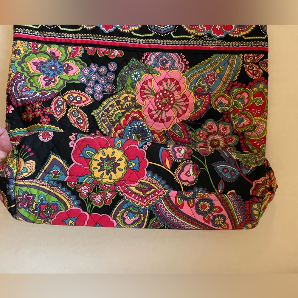 Vera Bradly Tote shoulder Bag Front Tie - Picture 5 of 7